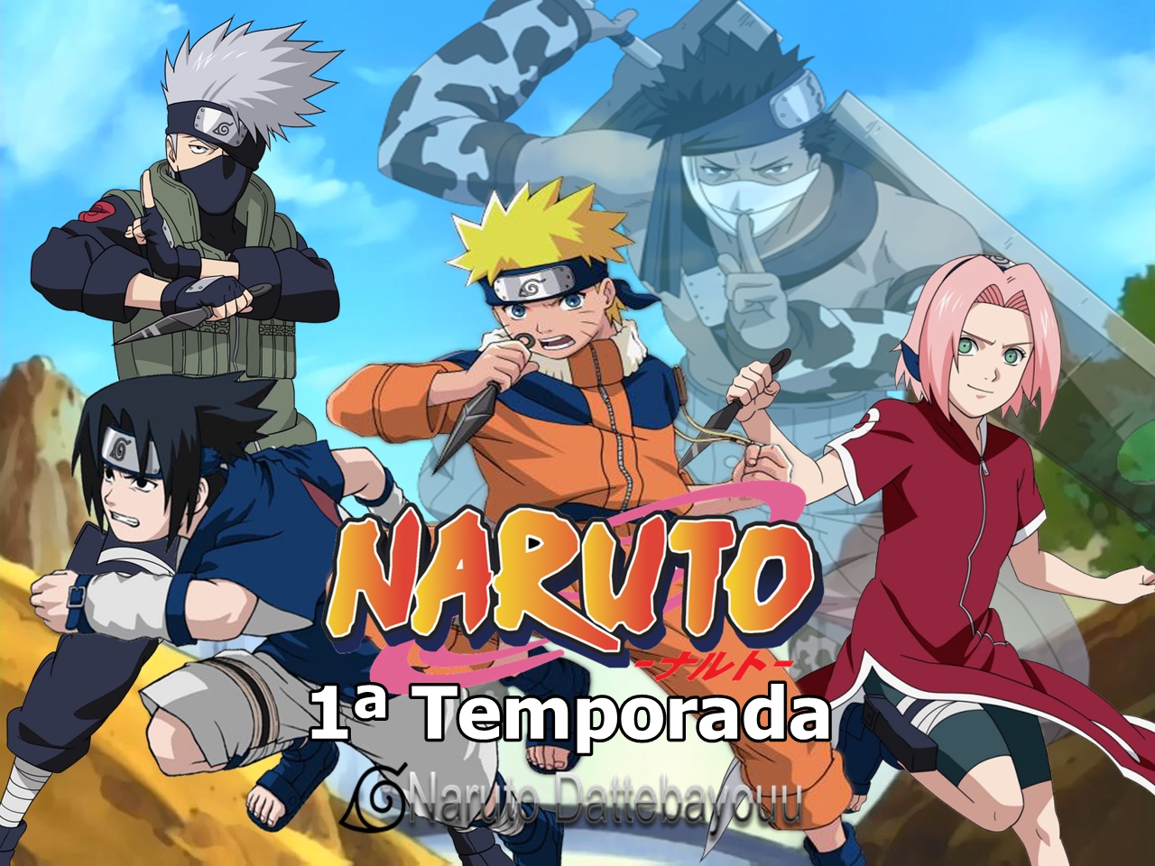 Naruto Dattebayouu Naruto 1ª Temporada dublado HD Naruto Dattebayouu Naruto 1ª Temporada dublado HD